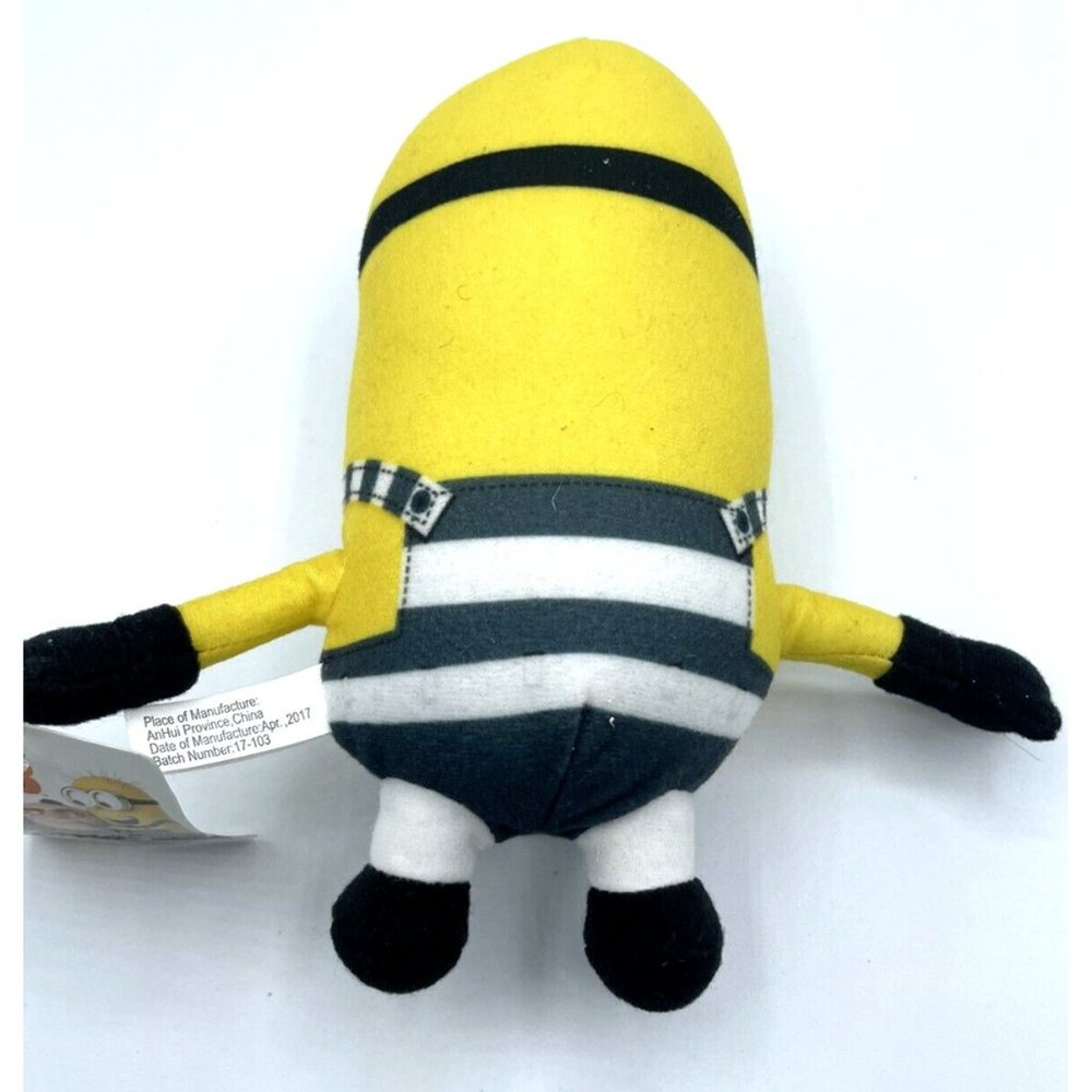 Despicable Me Minion Inmate Plush Stuffed with tags - Picture 3 of 4